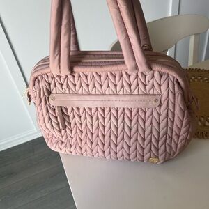 Happ Brand diaper bag                                Paige Carryall Dusty Rose